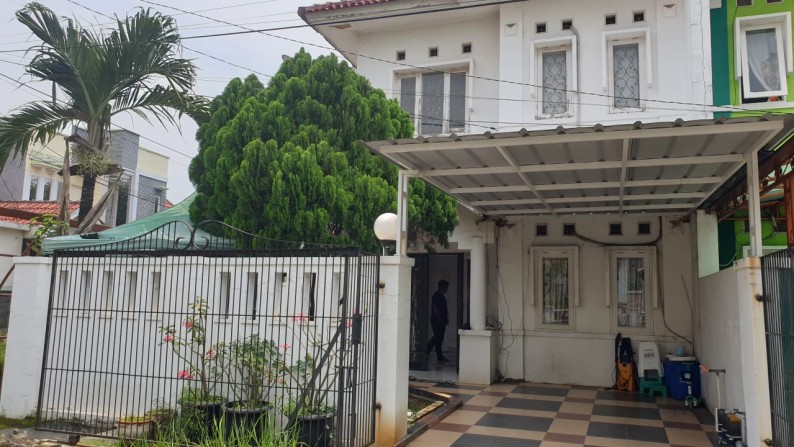 Rumah Hoek Cantik Taman  Harapan  Baru 