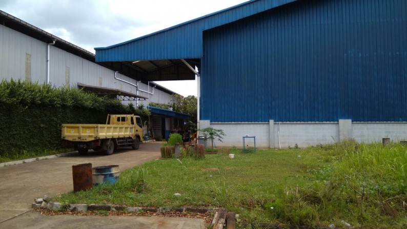 Pabrik / gudang standard ISO di kawasan industri bogorindo, Sentul city, Bogor, Jawa Barat