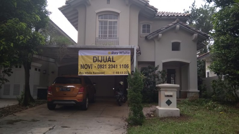 Dijual Rumah Taman Mediteranian Golf - Lippo Karawaci