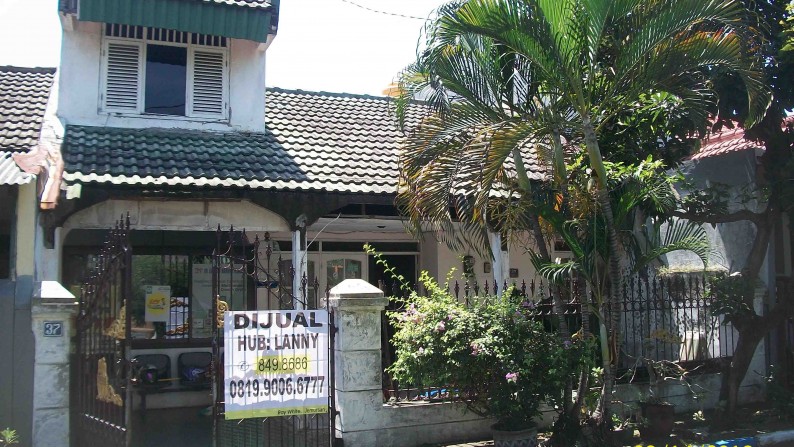 Rumah di Griyo Mapan Sentosa, Bagus + Terawat, Jalan depan Paving, Siap Huni - LS -