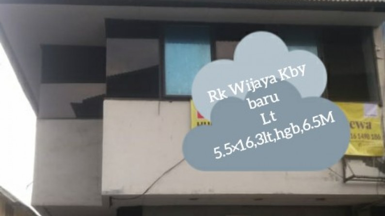 Ruko Nyaman dan lokasi strategis @Jl. Wijaya 2 Kebayoran Baru