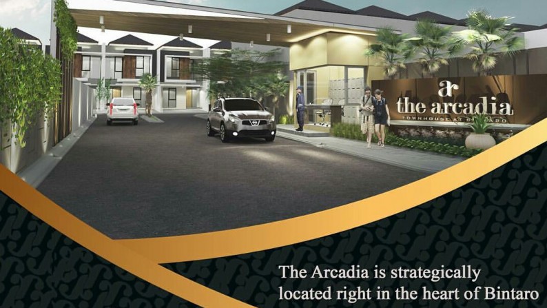 Rumah Primary, Lokasi Strategis diKisaran Bintaro Jaya @Cluster The Arcadia