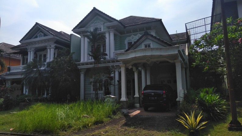 Di sewa rumah cantik furnish di kota wisata cibubur siap huni