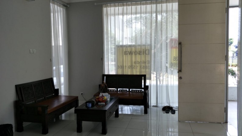 Disewakan Rumah Siap Huni, Hunian Nyaman dan Asri @Discovery Eola, Bintaro