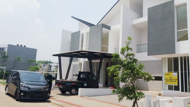 TURUN HARGA! Rumah Bagus Di Discovery Aluvia, Bintaro Jaya Sektor 9