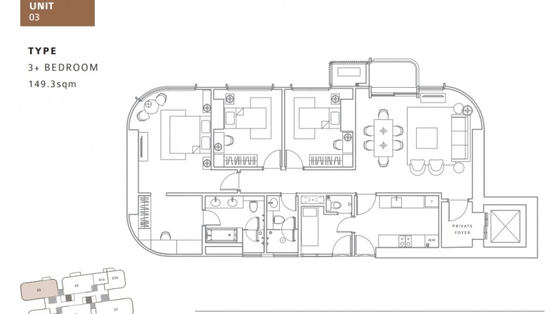 **HARGA COVID MURAH  The Lana Residence 2203 3 bdr luxury Alam Sutera