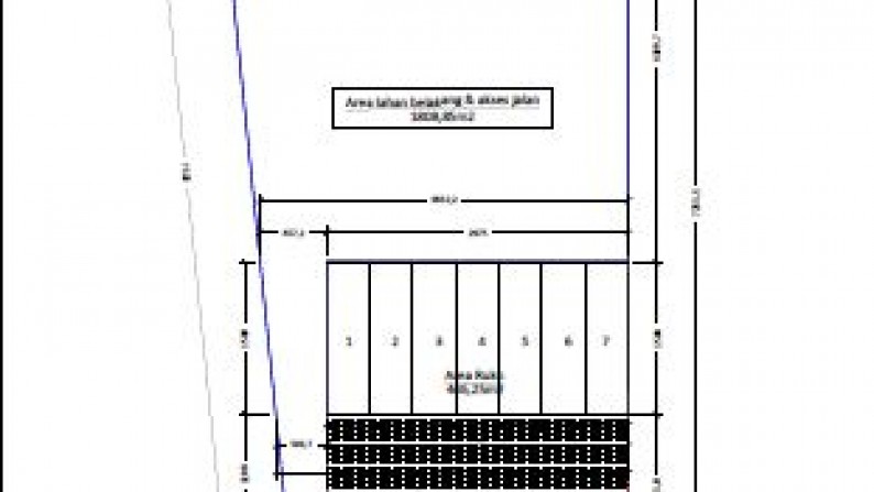 Ruko Baru,strategis,ada 7 unit ukuran 4.25x15 ,3 lantai di pondok aren