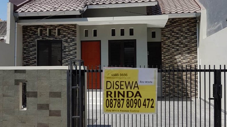 Rumah Kelapa Nias 5 menit ke Mall Kelapa Gading, Luas  8x17m2