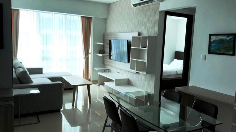 Disewakan Unit 2br di Setiabudi SkyGarden lt. 30+ city view, Kuningan, Jakarta