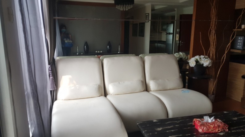 Dijual apartemen cantik siap huni di Sudirman Park Jakarta Pusat