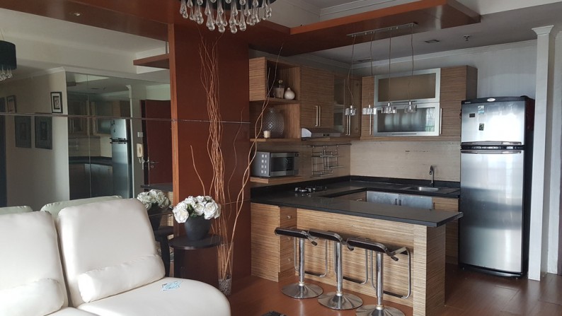 Dijual apartemen cantik siap huni di Sudirman Park Jakarta Pusat