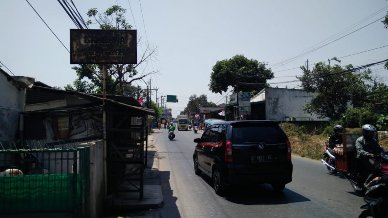 Dijual Lahan di Cimuning Jalan Raya Setu Bantar Gebang