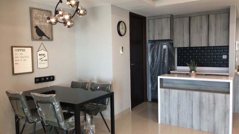 FOR RENT : Sherwood Residence Apartment Kelapa Gading, 3BR brand new fully furnished unit