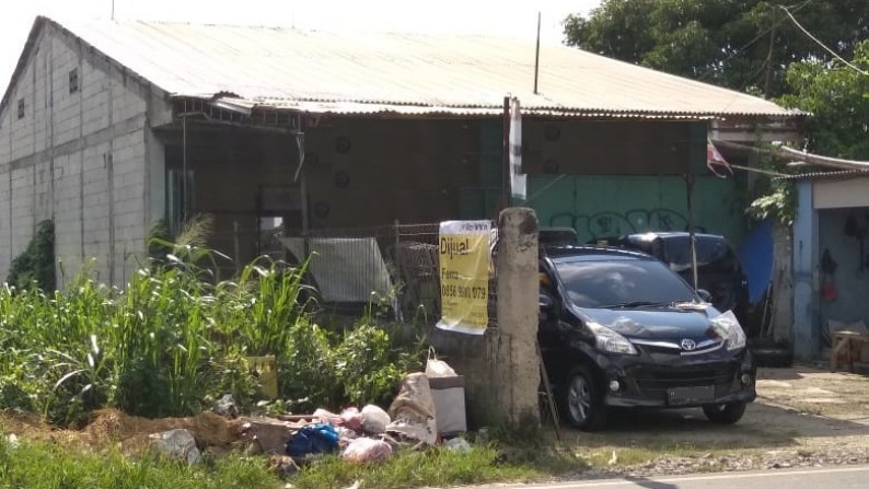 RUmah Hitung Tanah, Lokasi Pinggir Jalan, dan Strategis @Aria Putra, Ciputat