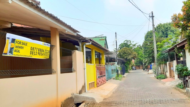 Rumah lama Hook hitung tanah di Bintaro luas 150m harga 1,15M nego sampai DEAL