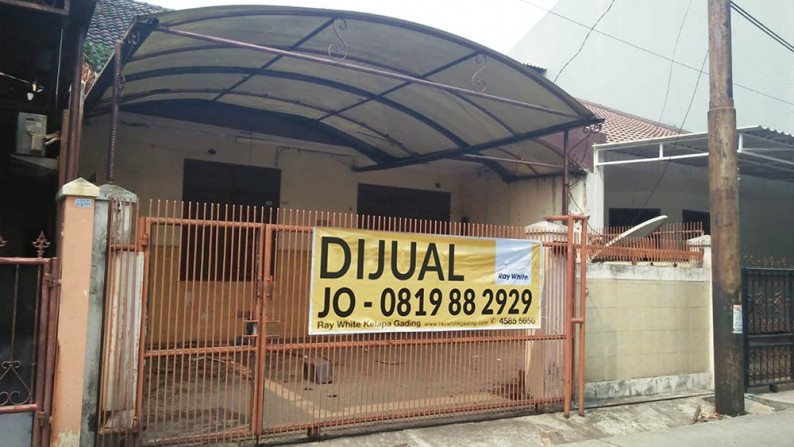 Rumah Tua Dijual Jl Taska-BCS, Luas 7x15m2