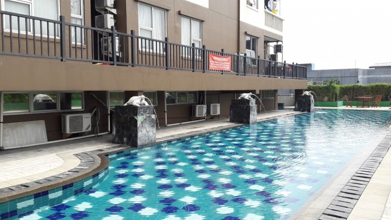 APARTEMEN DI CASSABLANCA MANSION, TEBET, SIAP HUNI, LANTAI 28, CITY VIEW, 2 BEDROOMS, SEMI FURNISHED