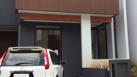 Rumah minimalis,dalam cluster di Bintaro Jaya Sektor 9