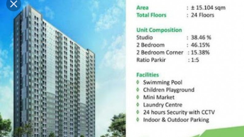 Apartemen Bagus,siap huni di Bintaro Jaya 9