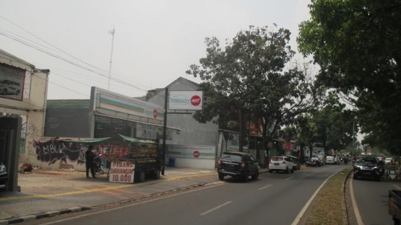 Disewa kavling dijl. besar, cocok untuk usaha, area ramai, Kencana Loka BSD City Serpong Tangerang Banten