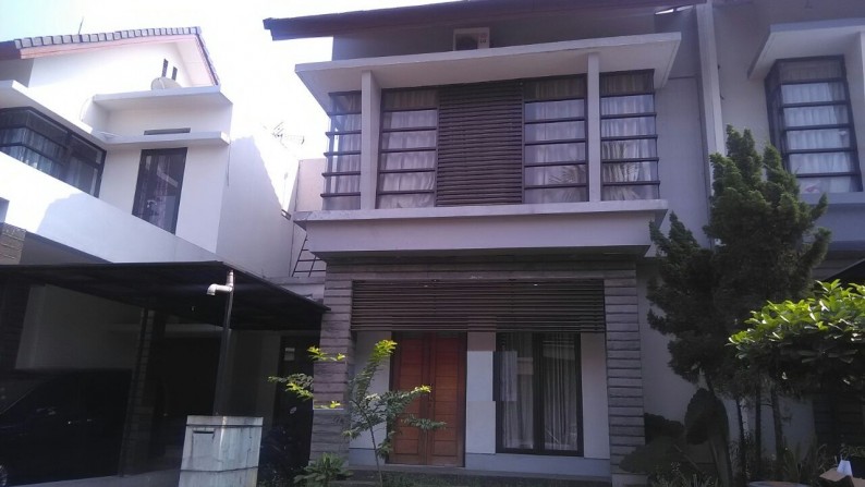 Rumah dlm cluster Emerald di Bintaro Jaya sektor 9