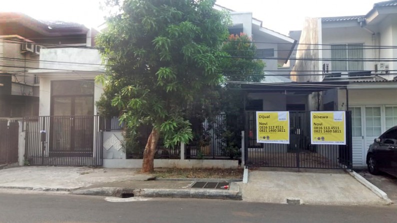 Rumah Siap Huni, Strategis di Rajawali, Bintaro Jaya Sektor 9
