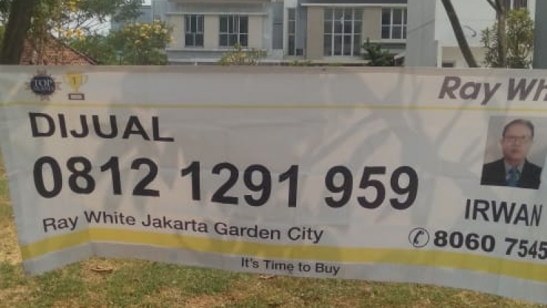 Dijual Tanah/Kavling cluster Palm Spring Jakarta Garden City
