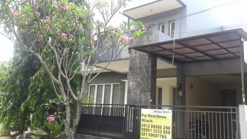 Jual Cepat Rumah Bintaro Jaya 2Lt luas 120m Harga 2,1M nego,