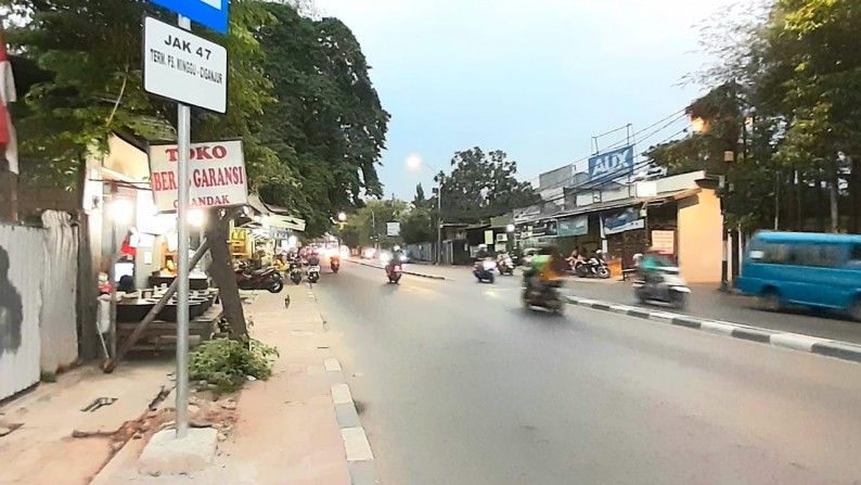 Kavling Komersial luas 9907m di Cilandak, Jakarta Selatan, Jarang Ada