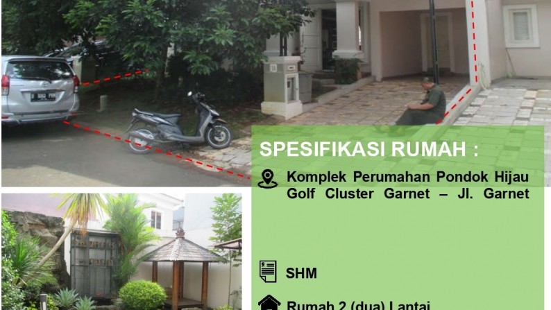 Rumah Bagus Di Komp Perum Pondok Hijau, KARAWACI Tangerang