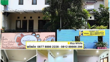 Rumah Komersial Pinggir Jalan Raya CINERE 2 Lantai luas tanah 32m Harga 75Jt/Thn nego sampai deal