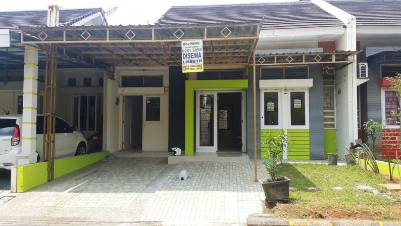 DISEWAKAN  RUMAH GRAND WISATA- BEKASI