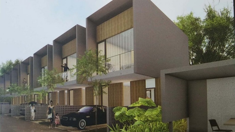 Rumah Millenial di Amodini Town House Ciputat Tangerang Selatan