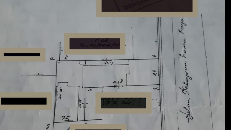 Ruko strategis,pinggir jalan di Kebon Jeruk Jakarta Barat