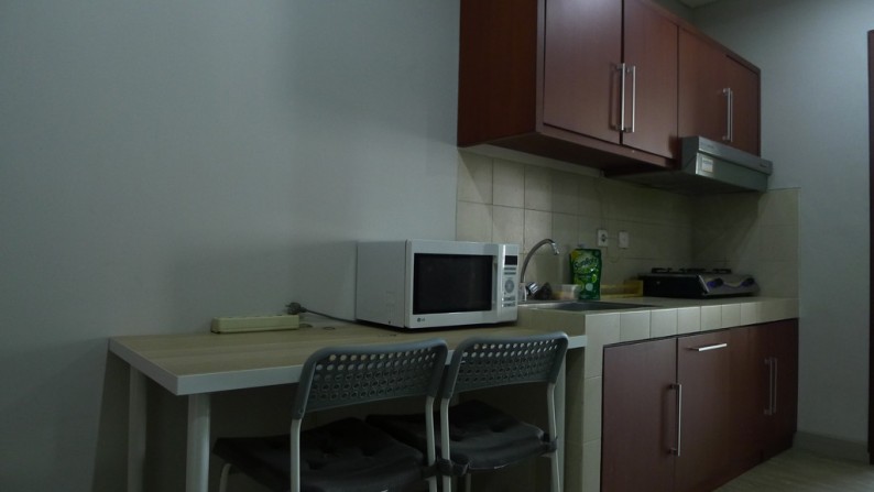 FOR RENT : Thamrin Residence Apartment 1 BR Fully Furnished