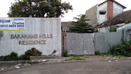 Kavling dijual di Lokasi Baranang Siang Indah Bogor *0029-CHRJEL*