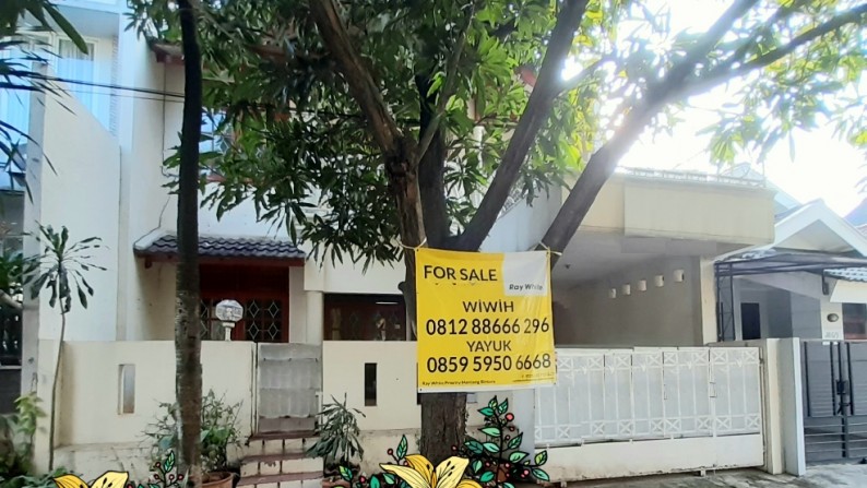 Rumah 2Lt di Sektor 9 Bintaro Jaya Harga 47,5Jt per Thn, MURAH!!! Jarang Ada