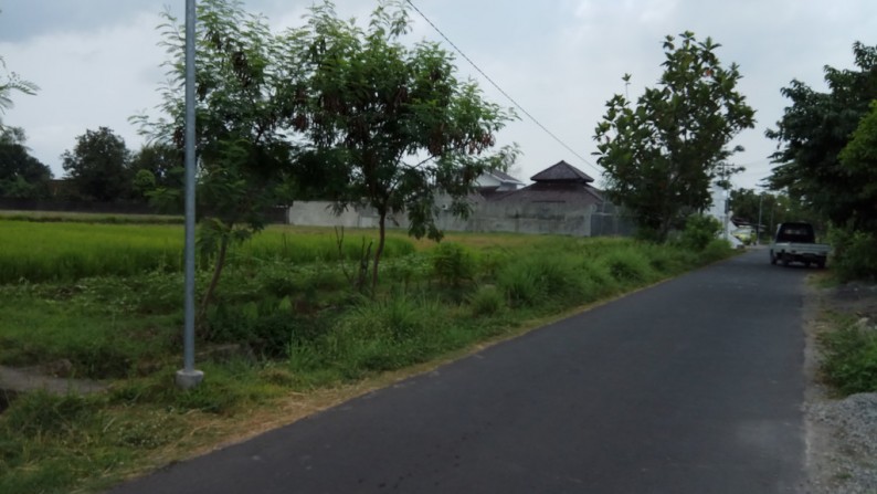 TANAH SAWAH DI DEKAT JL GODEAN KM 8, SLEMAN