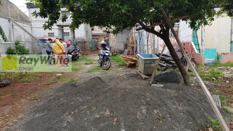 Tanah Bentuk Kotak dekat Kontrakan di Depok