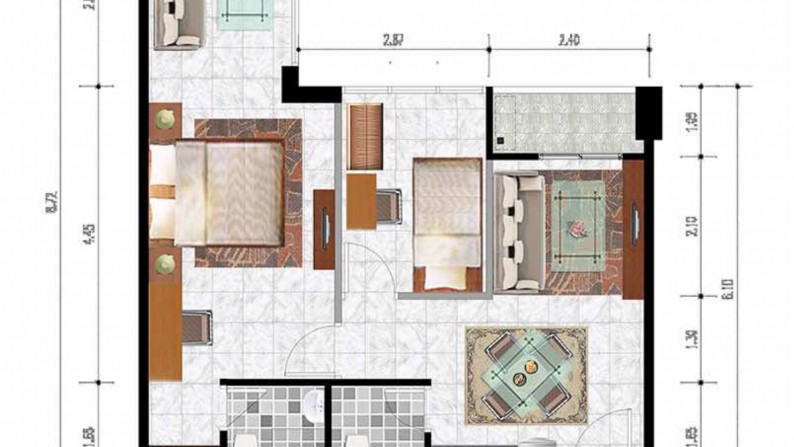 Apartemen Strategis, Hunian Nyaman dan Asri @Apartemen Grand Taman Melati, Margonda - Depok