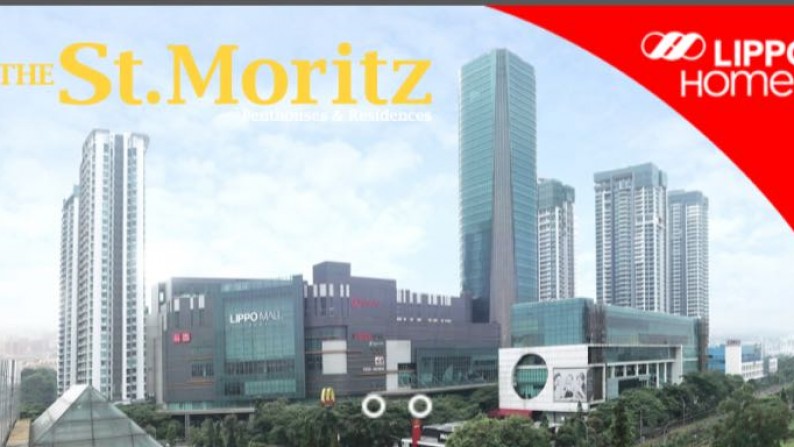 Disewakan Apartemen St Moritz 2 BR, Full Furnished di Puri Indah, mewah