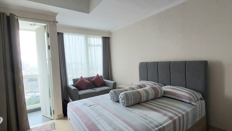 Apartemen di Menteng Park, Jakarta Pusat, Tower Saphire, Lantai 18, Furnished