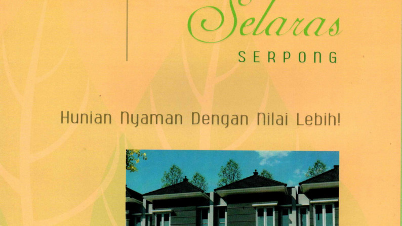 Rumah Cantik Design Modern di lokasi Strategis Serpong Tangerang Selatan