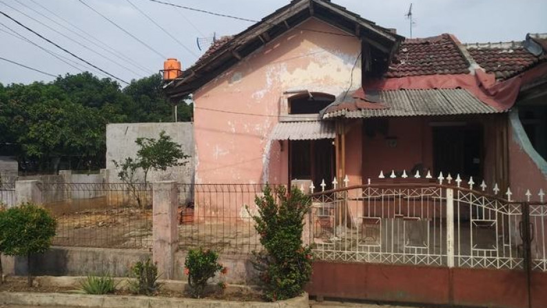 Dijual rumah super murah 500jt-an saja masih nego hanya dihargai tanahnya saja, strategis,di Mustika Jaya Taman Bumyagara Bekasi