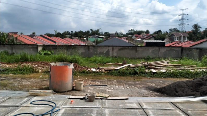 Dijual Cepat Sawangan Depok, Rumah Baru, Tinggal Finishing, 3 Lantai, Harga NEGO