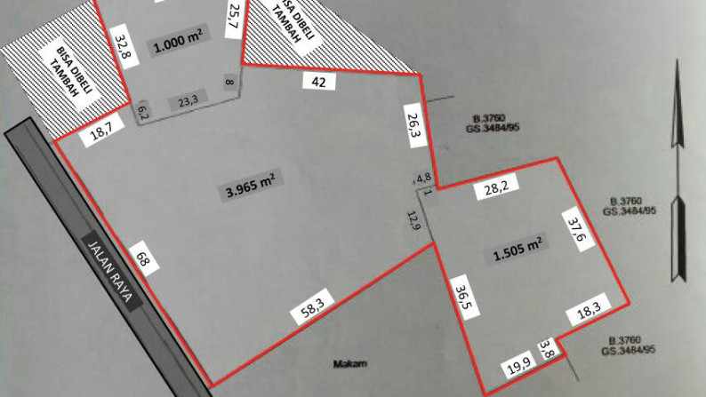 Tanah Kavling 6400m BSD dekat Pondok Indah Turun Harga Cocok Untuk Perumahan