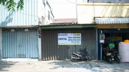 Jual Ruko 1 Lantai, Lokasi Strategis Ramai, Nol Jalan Raya