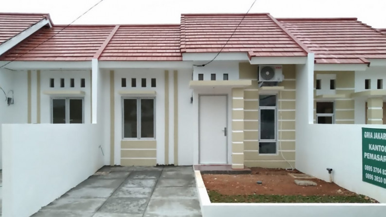 Rumah Baru, Minimalis, dan Lokasi Strategis @Griya Jakarta, Pamulang