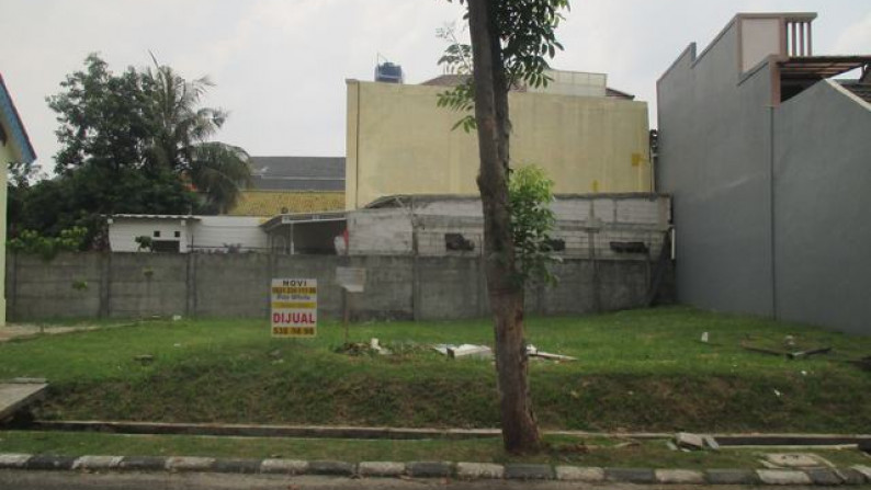 Dijual kavling strategis, good invest, pasti untung Graha Raya Bintaro Verina Bintaro Tangerang