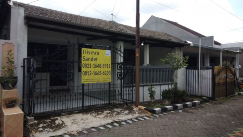 Rumah Babatan pilang Surabaya